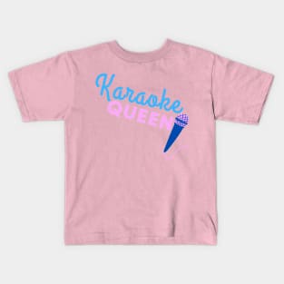 Karaoke Queen Kids T-Shirt